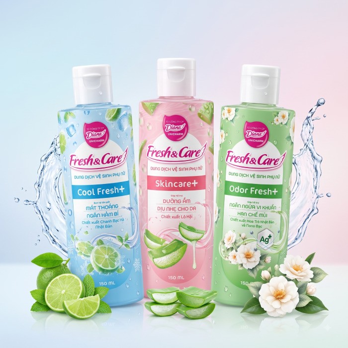 Dung dịch vệ sinh phụ nữ Fresh & Care