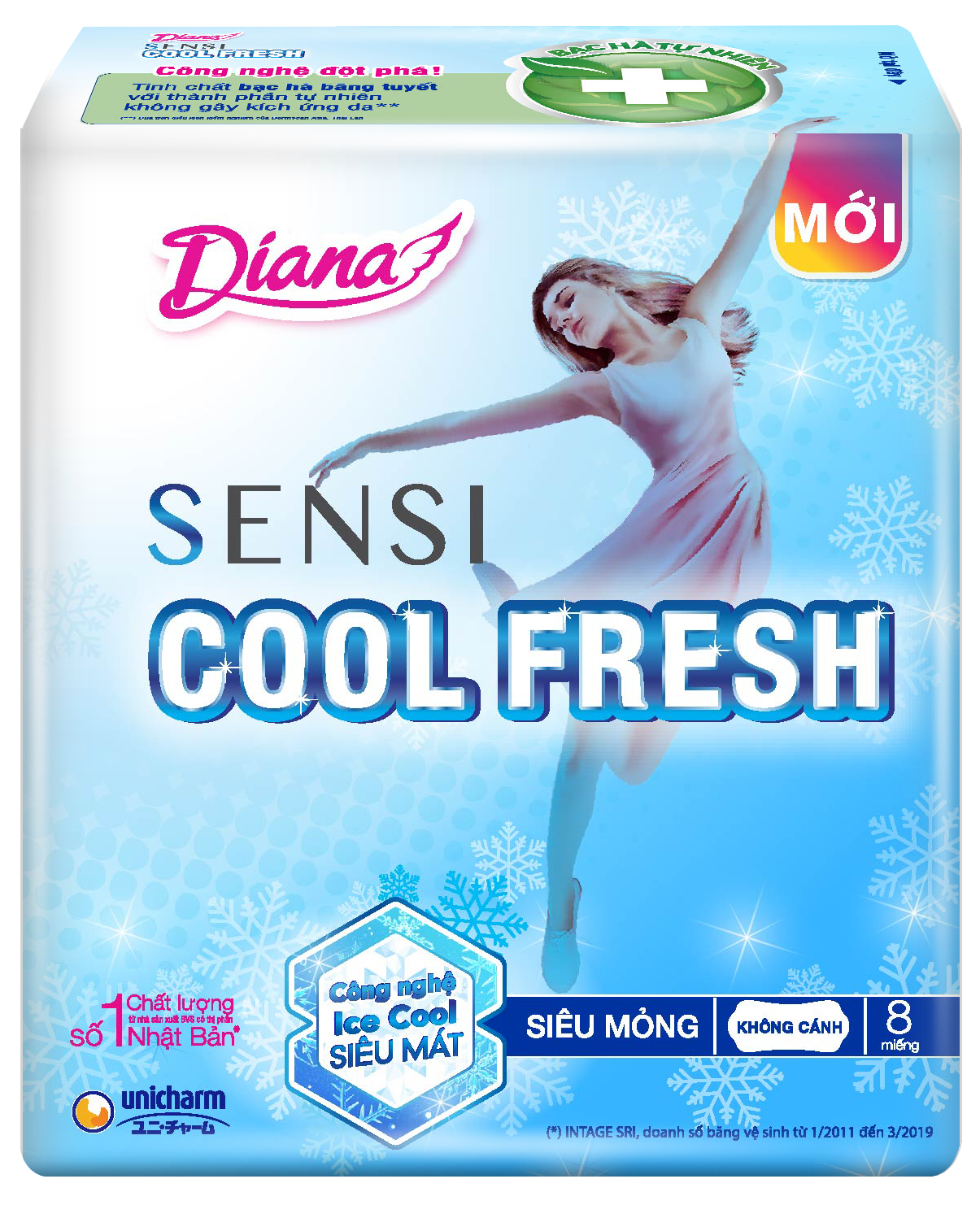 Diana SENSI Cool Fresh Mát Dịu